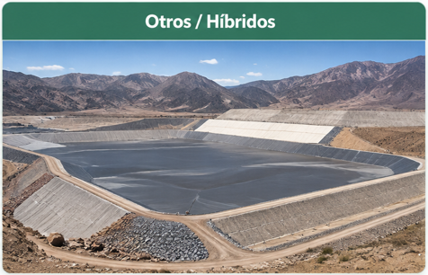 Otros tipos de depósitos de relaves