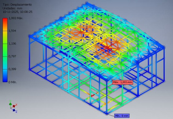 Memoria estructural de sala eléctrica